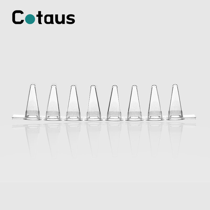 0.1ml Transparante PCR 8-Strip Tubes